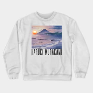 Haruki Murakami 村上 春樹 / Retro Fan Art Design Crewneck Sweatshirt